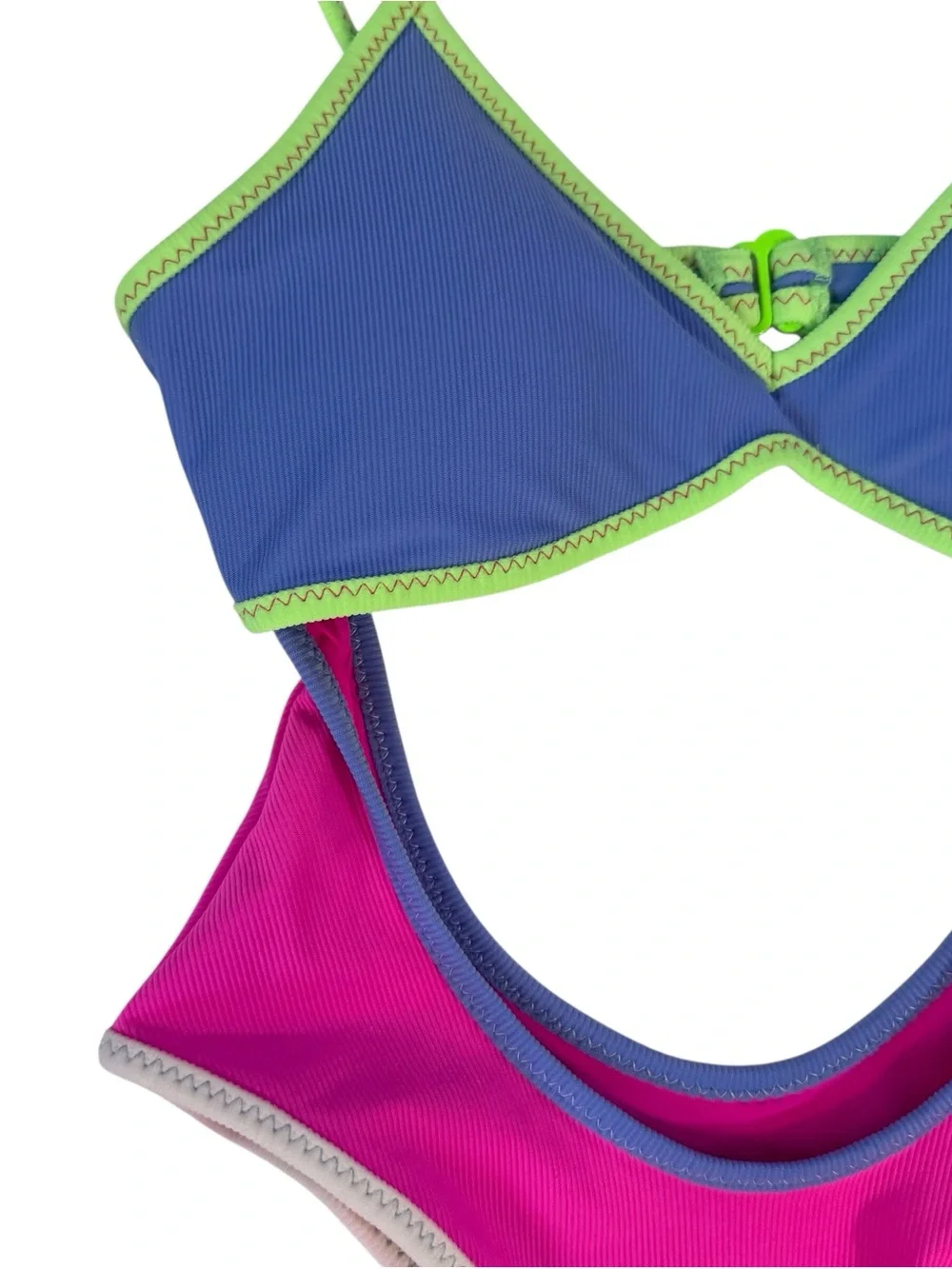One One NWT Size Medium Colorblock One Piece Bathing Suit Beach Vacation